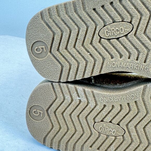 Circo Toddler Gold Faux Fur-Lined Winter Boots Size 5 - Picture 9 of 13